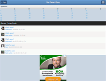 Tablet Screenshot of canardzone.com